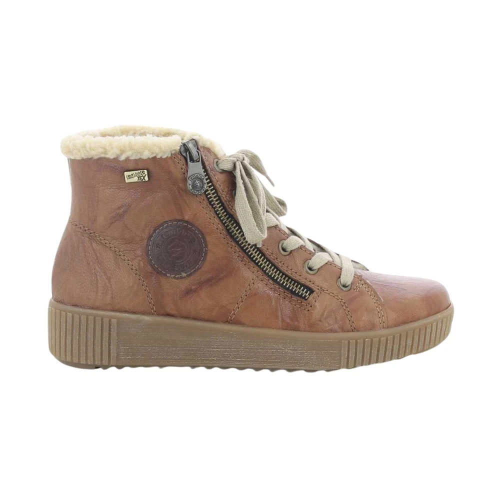 Remonte Dames Schoenen Cognac Brown Dames