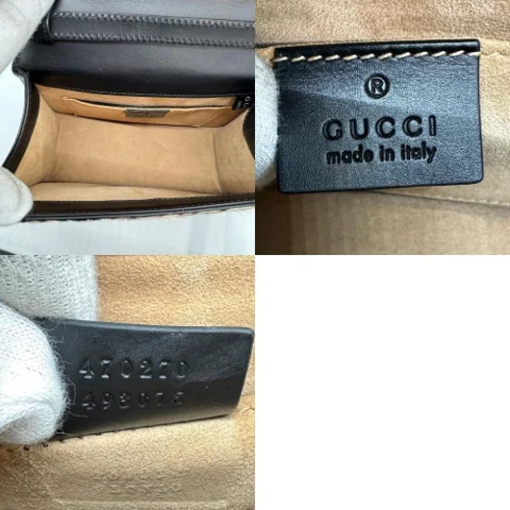 Gucci Vintage Pre-owned Leather handbags Multicolor Dames