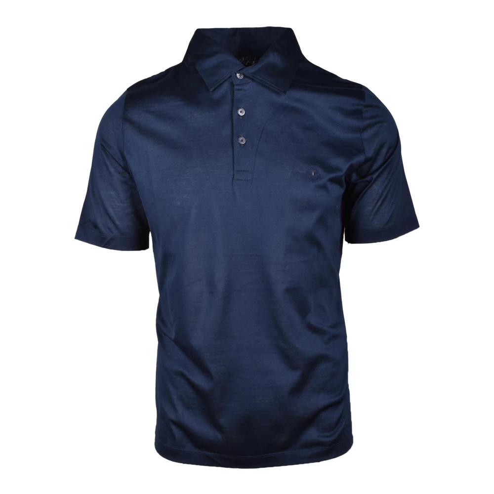 Ballantyne Katoenen Polo Shirt Blue Heren