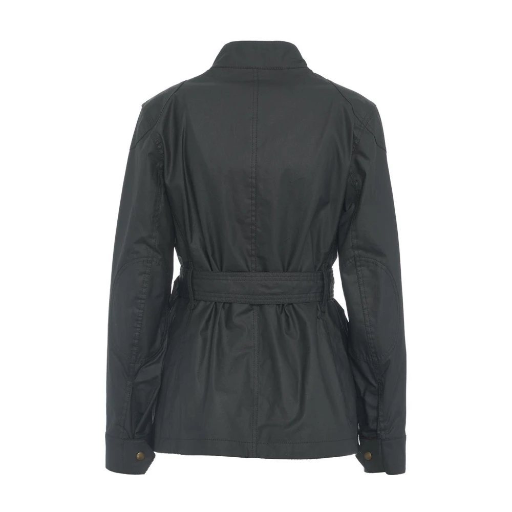 Belstaff Zwarte jassen voor vrouwen Aw24 Black Dames
