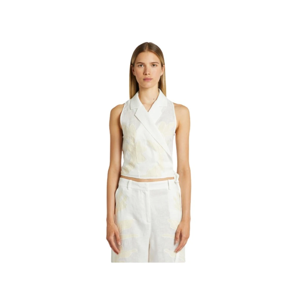 Marella - Jackets > Vests - White - Marella - Modalova