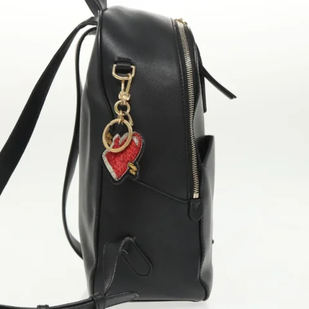 Bally Pre-owned Leather backpacks Black Dames