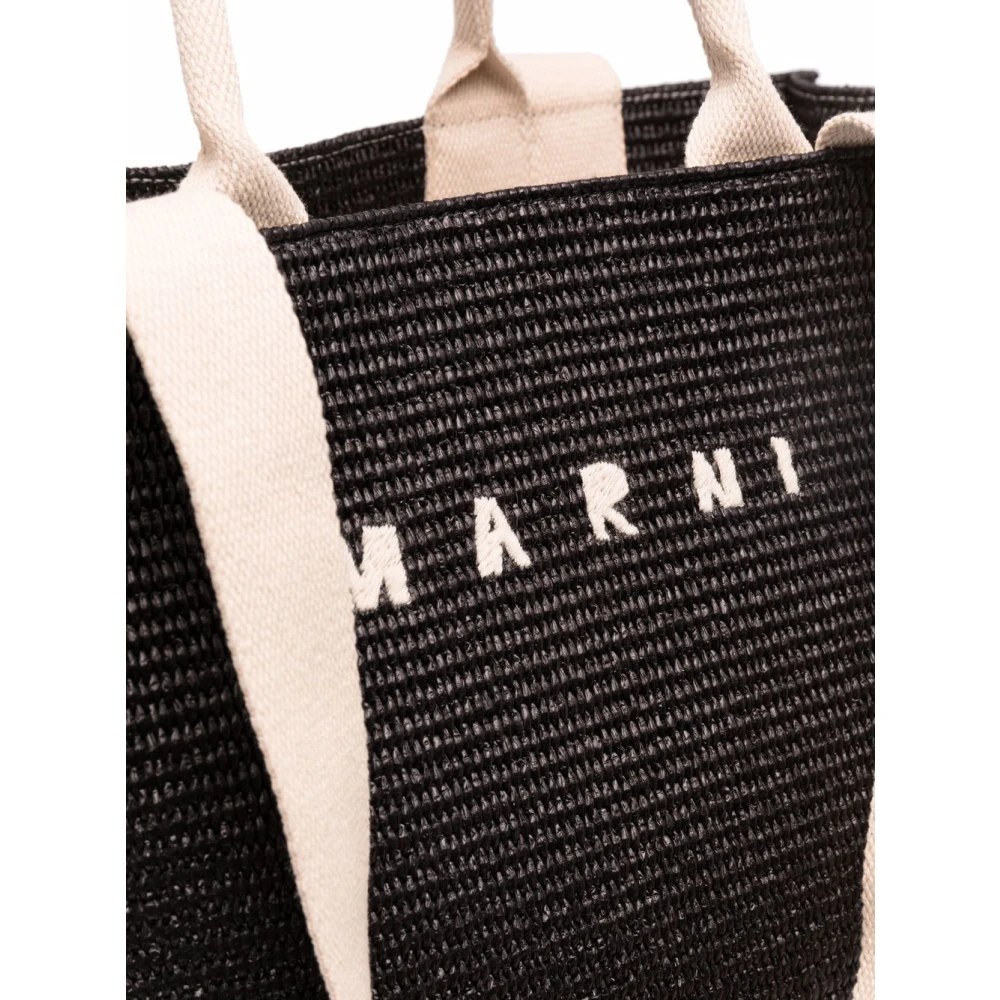 Marni Zwarte Tote Tas Black Heren