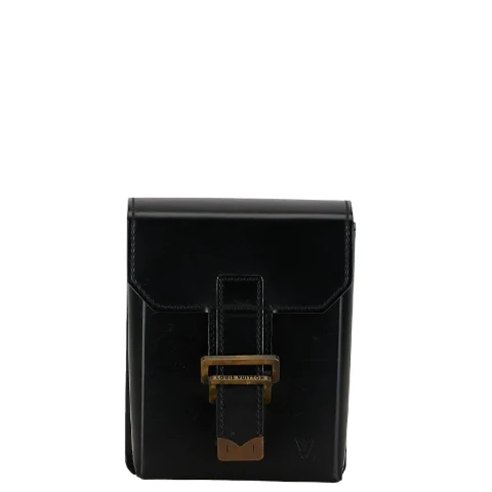 Louis Vuitton Vintage Pre-owned Leather louis-vuitton-bags Black Dames