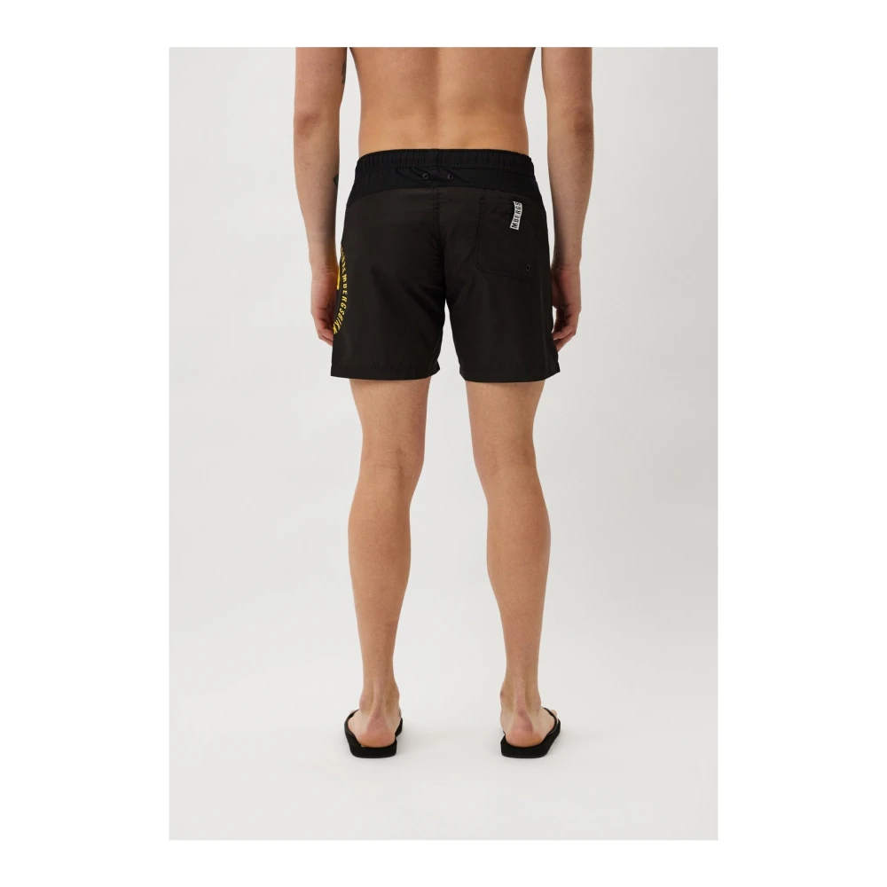 Bikkembergs Kleur Blok Zwembroek Black Heren