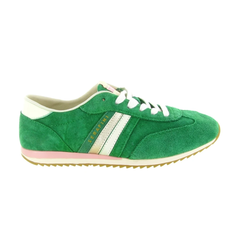 Serafini Basket Rm60 Dames Schoenen Groen