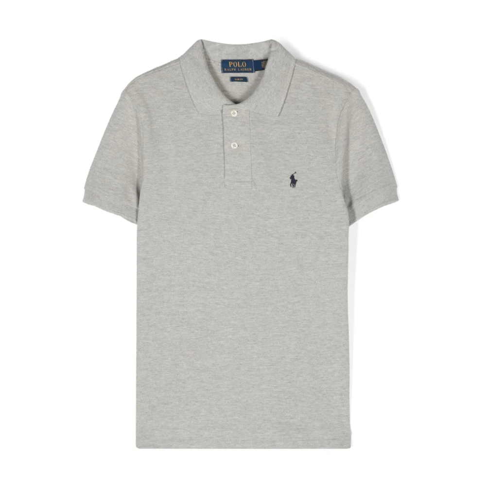 Polo Ralph Lauren polo grijs Jongens Katoen Polokraag Effen 164 176