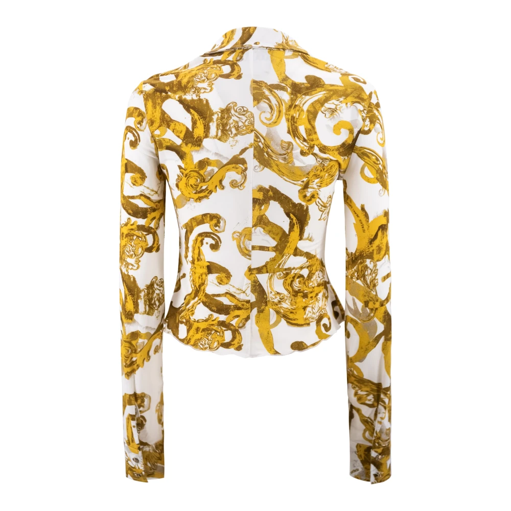 Versace Jeans Couture Watercolour Couture Sweaters Multicolor Dames