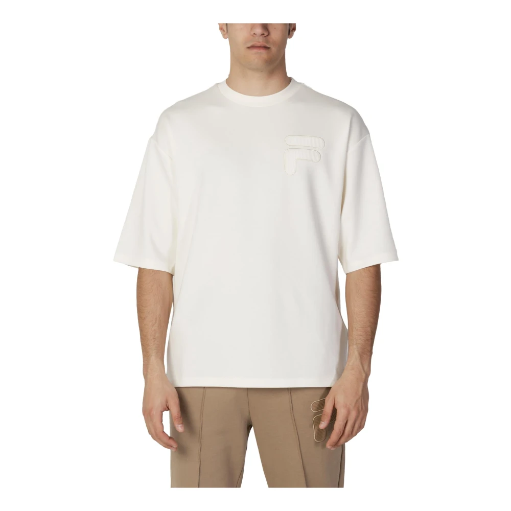 Fila Witte Heren T-shirt White Heren