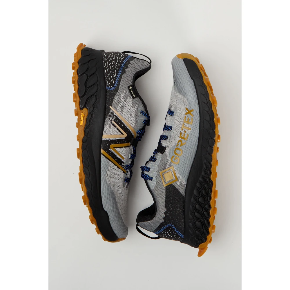 New Balance Lichtgewicht ademende platte schoenen met waterdichte Gore-Tex technologie Gray Heren