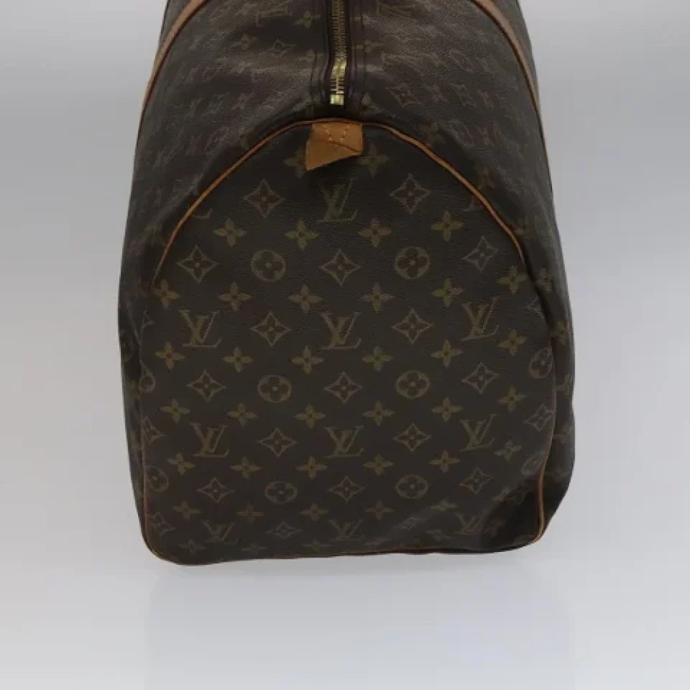 Louis Vuitton Vintage Pre-owned Canvas travel-bags Brown Dames