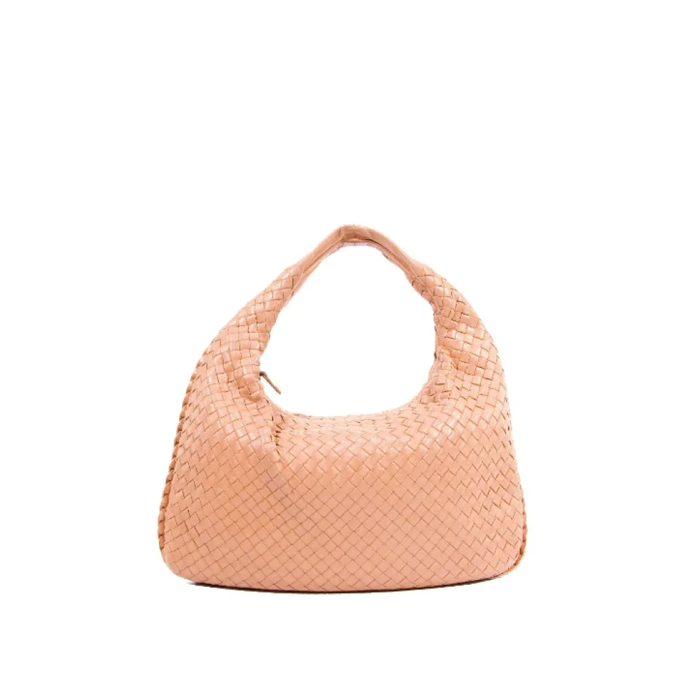 Bottega Veneta Vintage Pre-owned Leather handbags Pink Dames