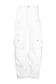 Dżinsy Attico White
