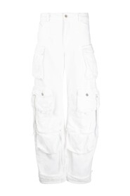 The Attico Jeans White