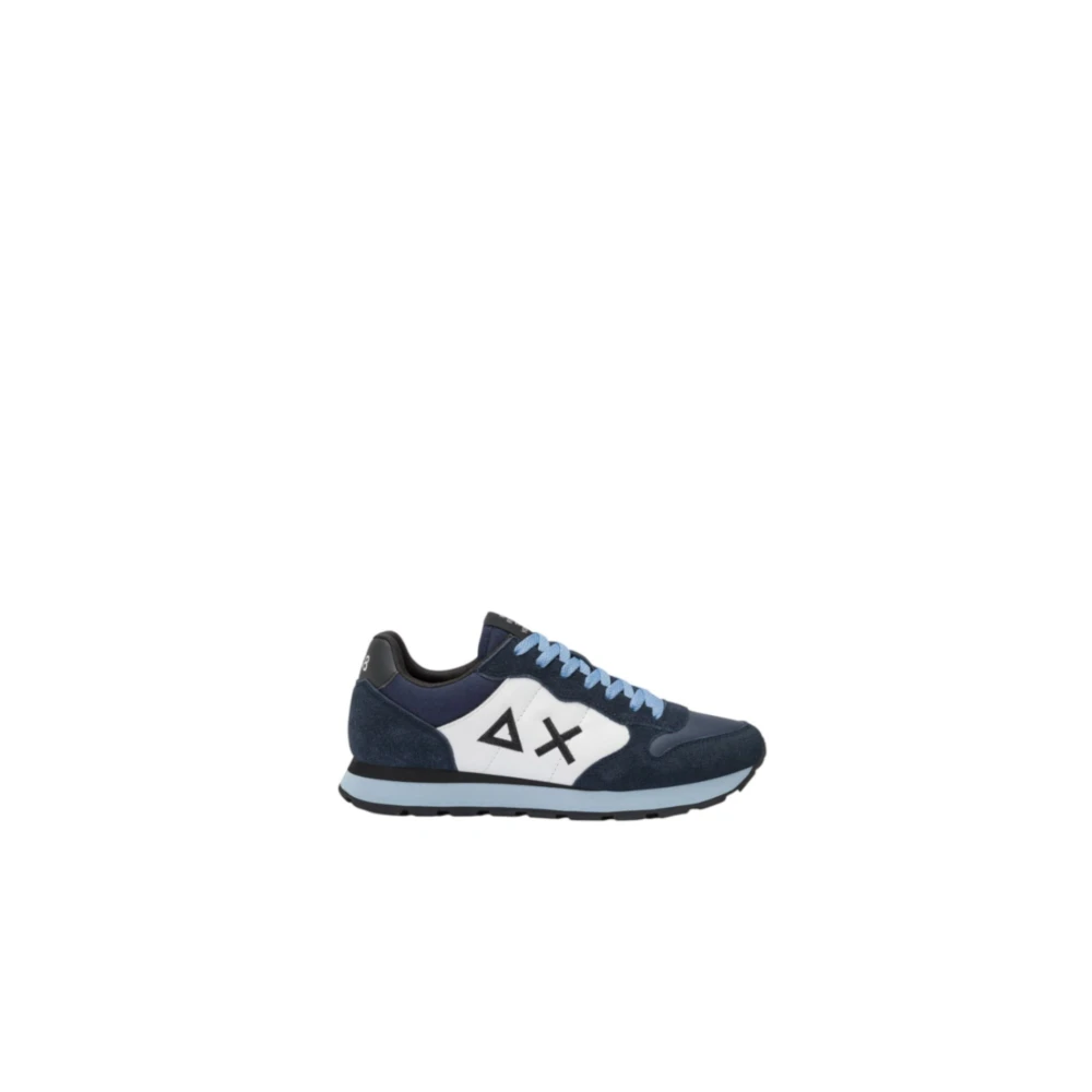 Sun68 Blue Sneakers, Male, 6 Uk, Low Top Trainers