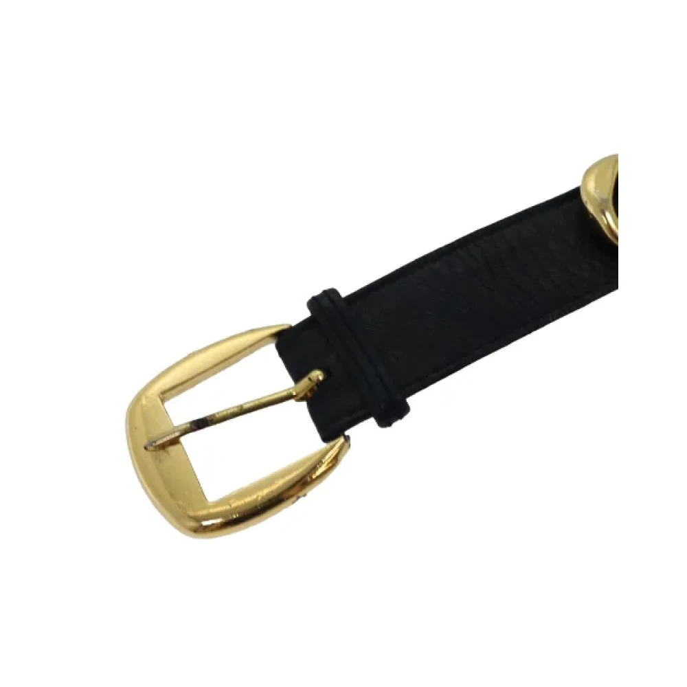 Chanel Vintage Pre-owned Metal belts Yellow Dames