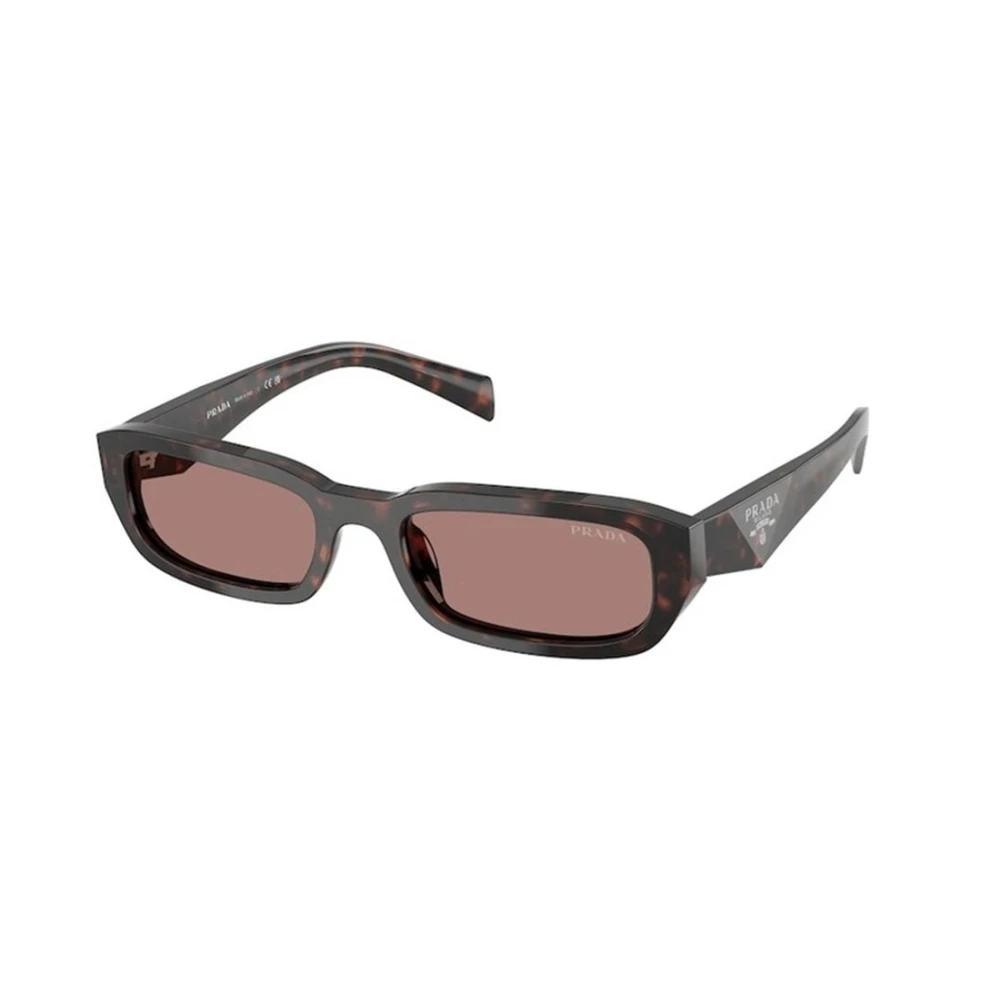 Prada Vrouw Bruin Pr B06s Rectangle Sunglasses