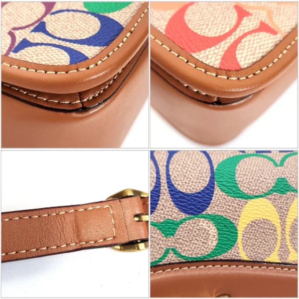 Coach Pre-owned Leather shoulder-bags Multicolor Dames
