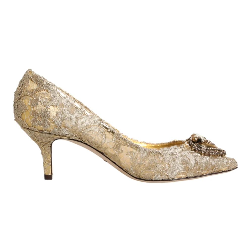 Dolce & Gabbana Women's Yellow Devotion Pumps