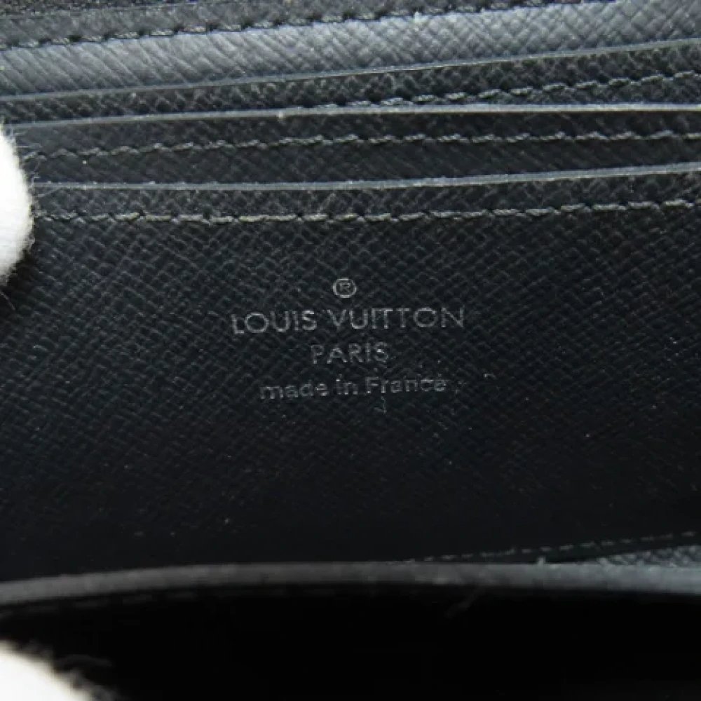 Louis Vuitton Vintage Pre-owned Canvas wallets Gray Heren