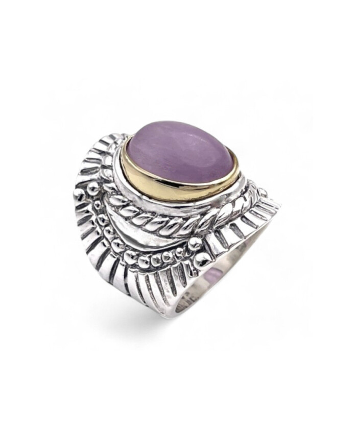 rose-kunzite-silver-ring