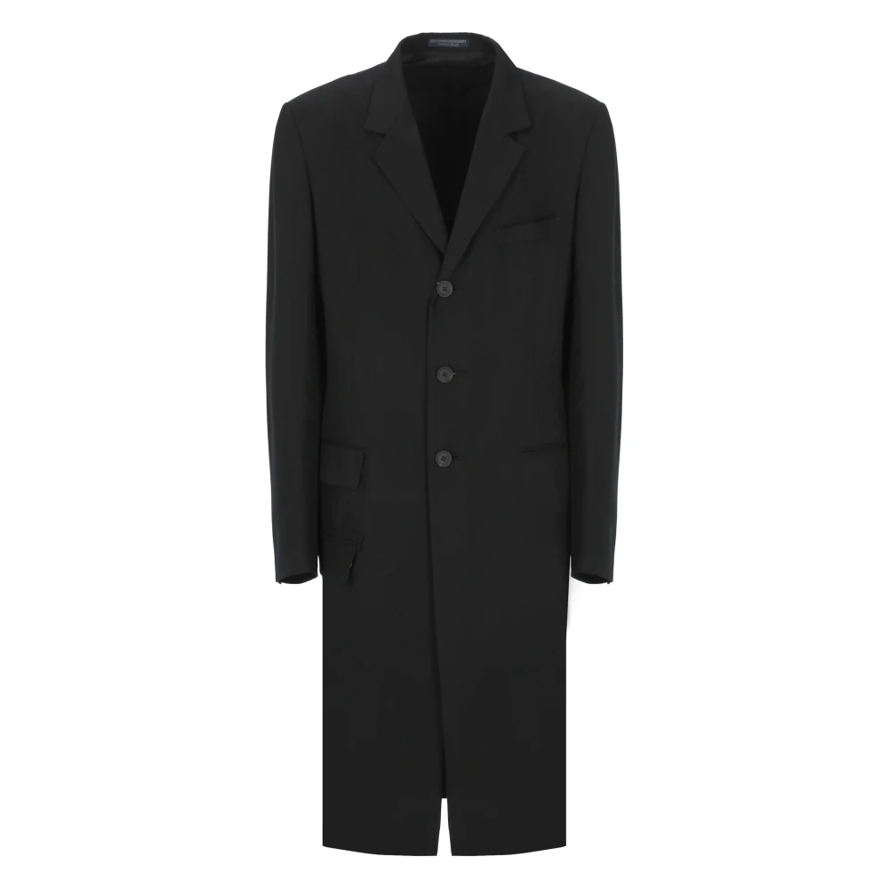 Coats > Single-Breasted Coats - - Yohji Yamamoto - Modalova