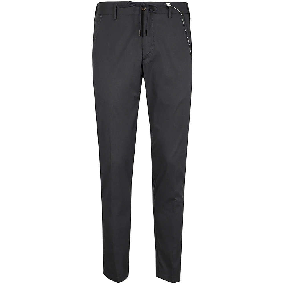 Myths Slim-fit Trousers Black Heren