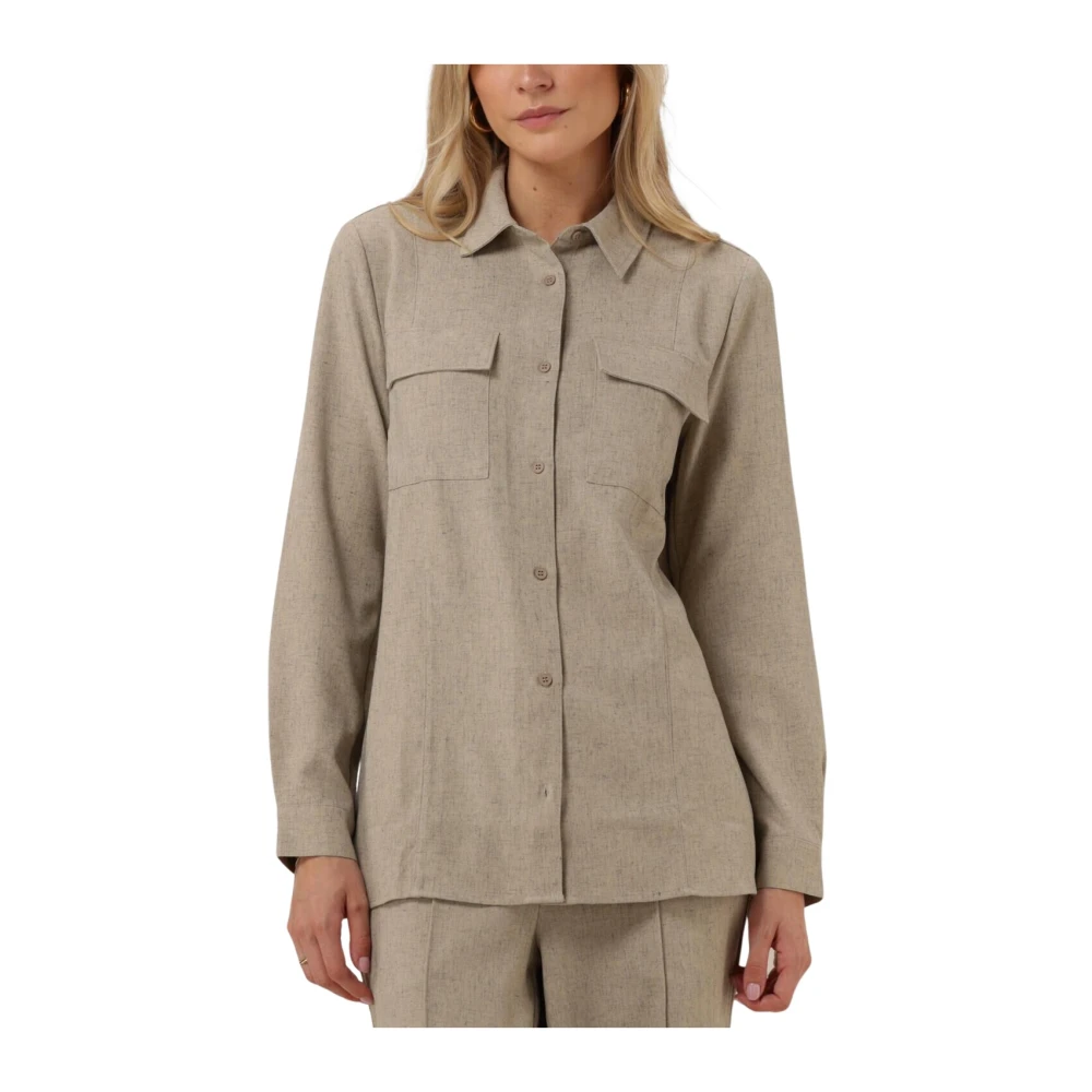 Modström Kalemmd Blouse Beige Dames