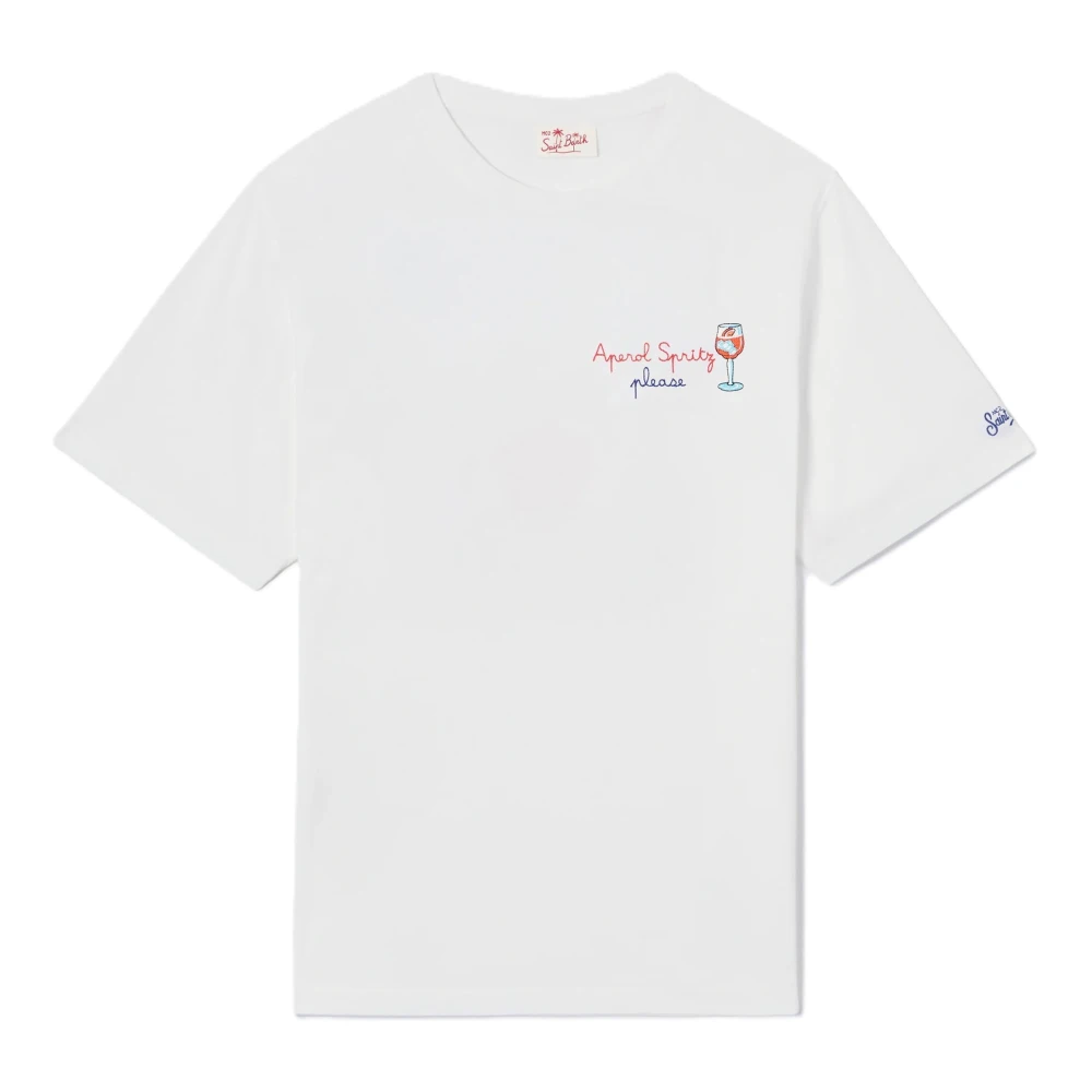 Mc2 Saint Barth Men's White T-Shirts, Xl, Portofino T-Shirt
