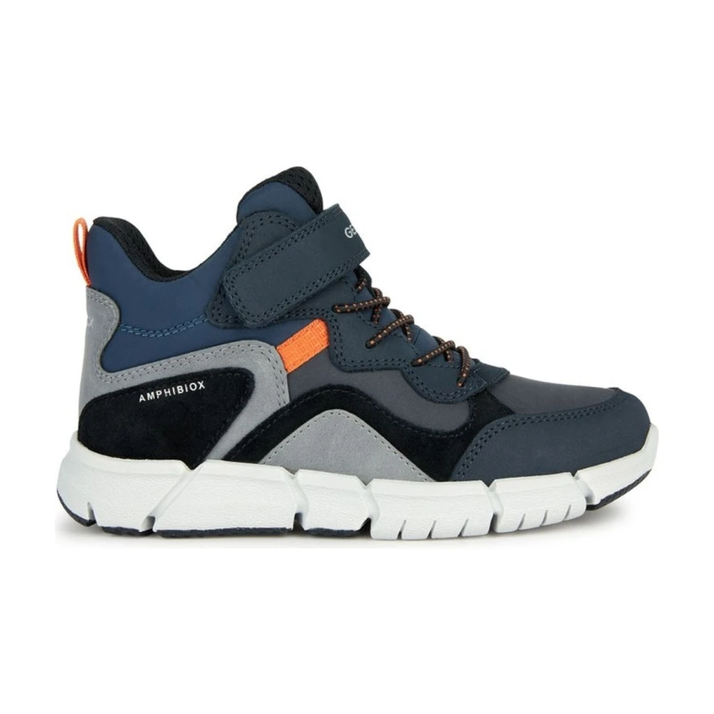 Geox Boys Blue Boots,, Flexyper Abx Booties Size 31 Eu