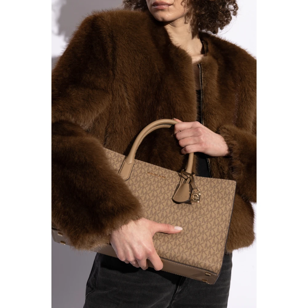 Michael Kors Handtas Scarlett Beige Dames