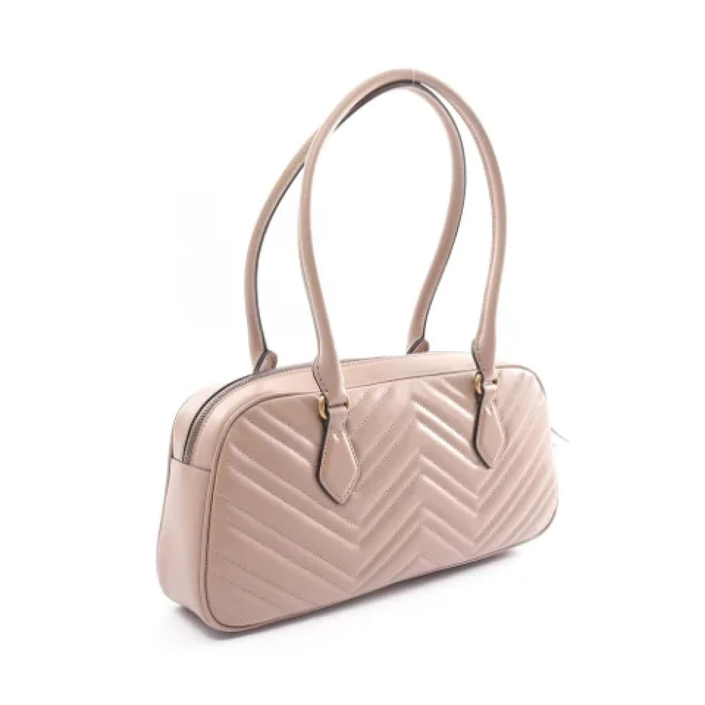 Gucci Vintage Pre-owned Leather gucci-bags Pink Dames