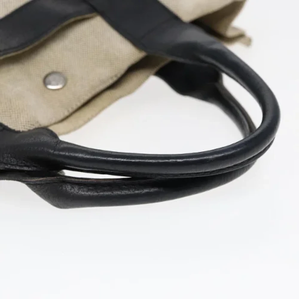 Hermès Vintage Pre-owned Canvas totes White Dames