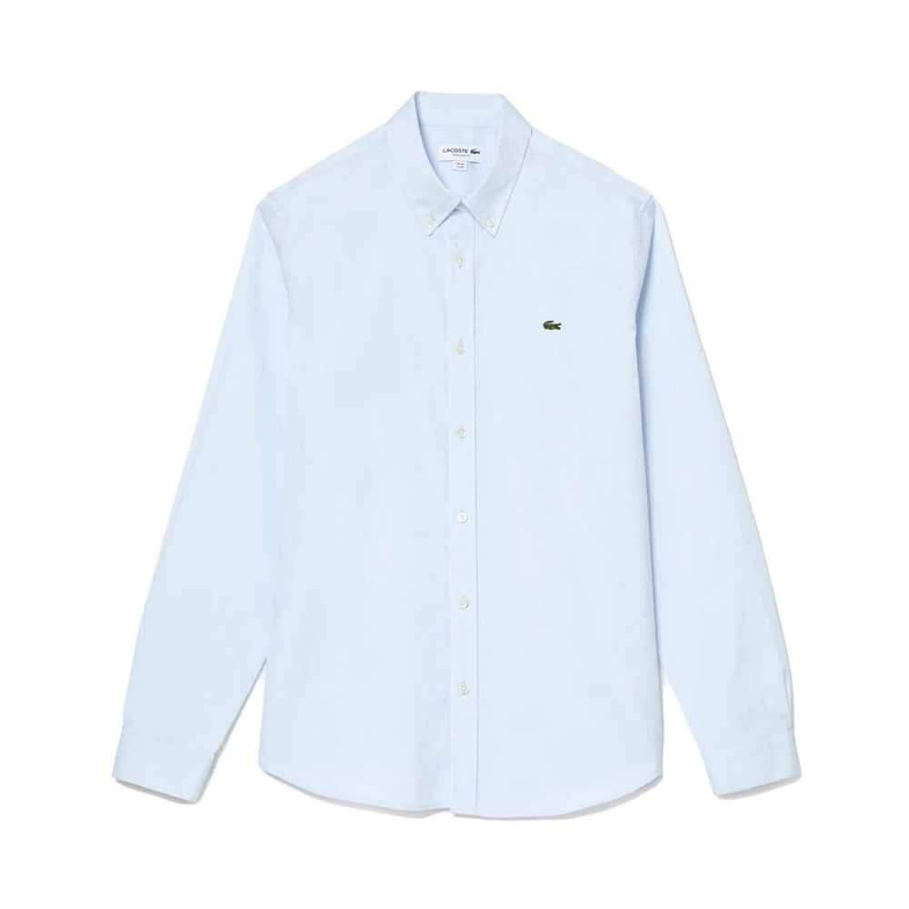 Lacoste Men's Blue Formal Shirts, 6XL, Simple And Clean Cotton Shirt