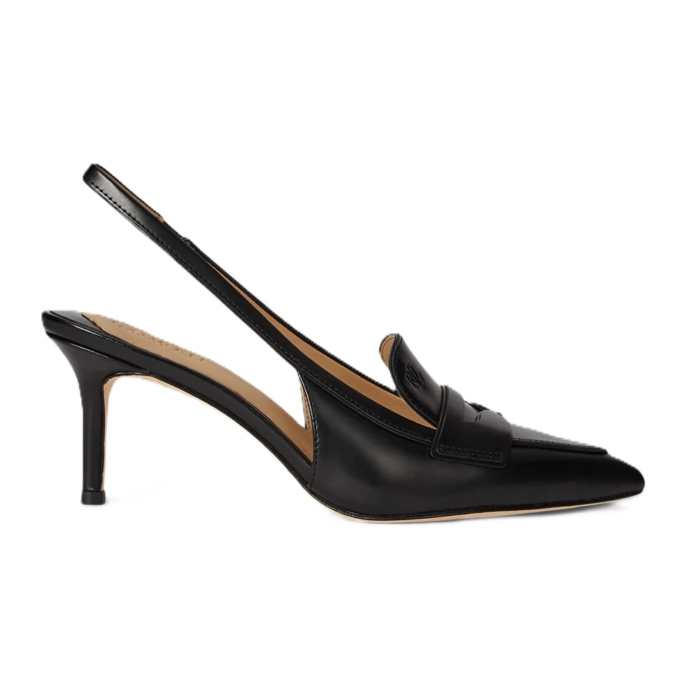 Ralph Lauren Kvinno Svart Skor Dam, 40 Eu, Pumps