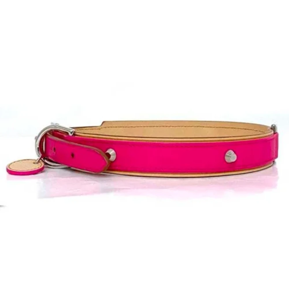 Balenciaga Vintage Pre-owned Leather belts Pink Dames