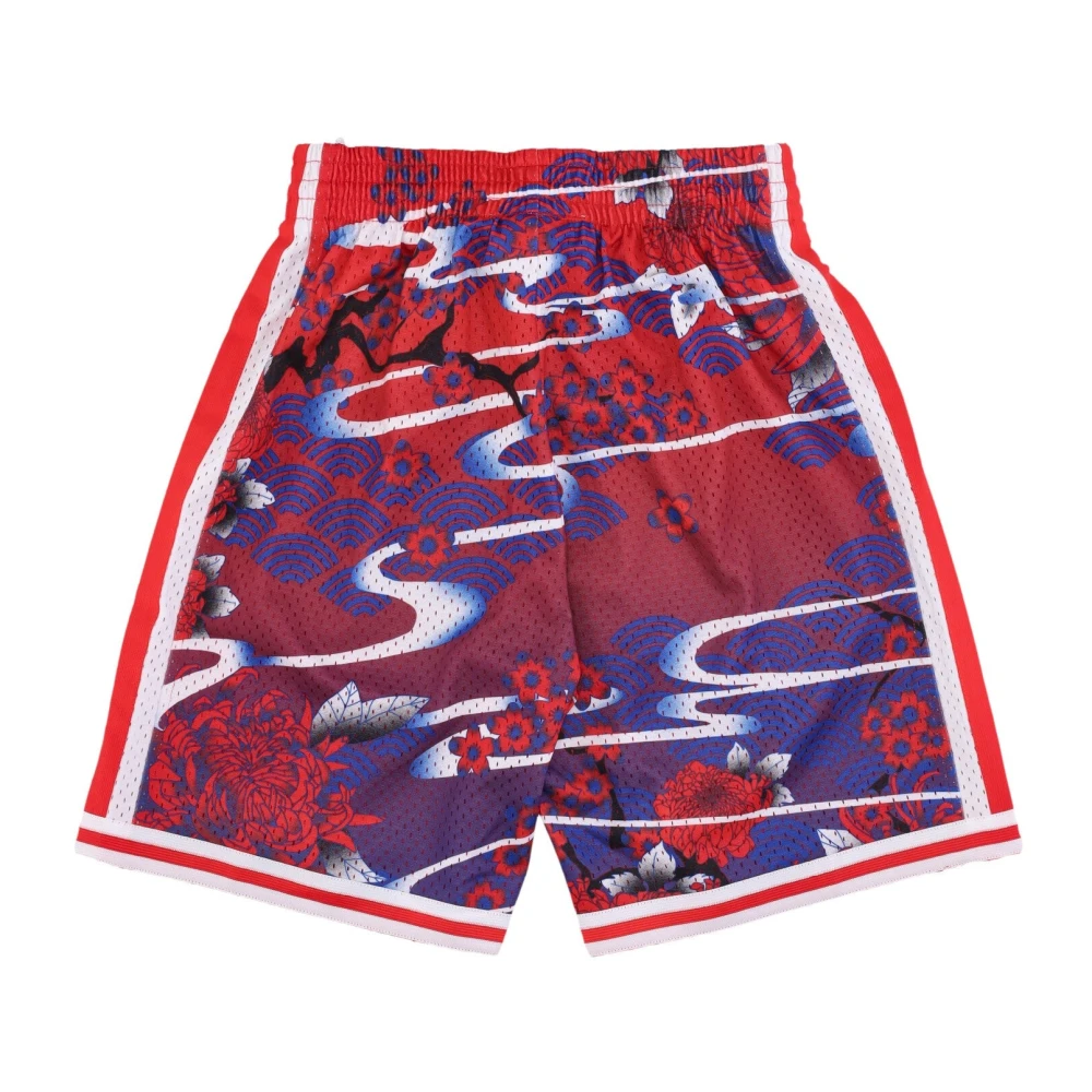 Mitchell & Ness NBA Swingman Basketball Shorts 1998 Multicolor Heren