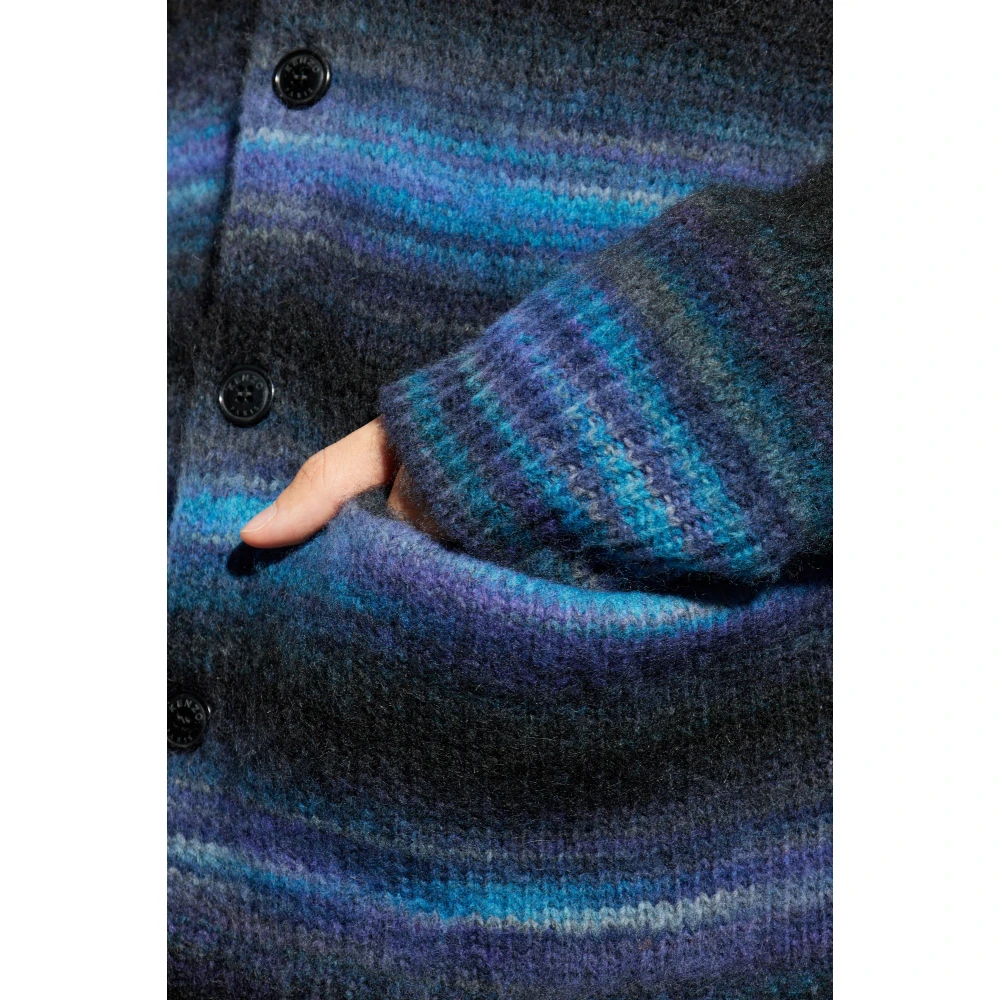 Kenzo Wollen Vest Multicolor Heren