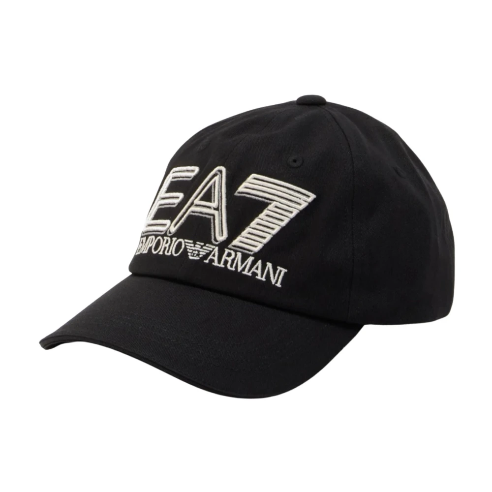 Emporio Armani Ea7 Unisex Noir - Casquette De Baseball - Accessoires - Taille: S