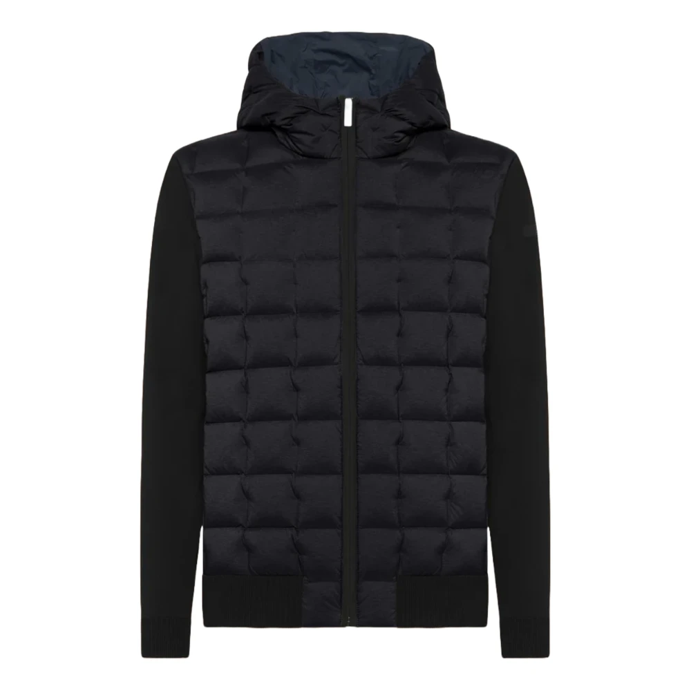 RRD Zwarte Trui met Eendenveren Vulling Black Heren