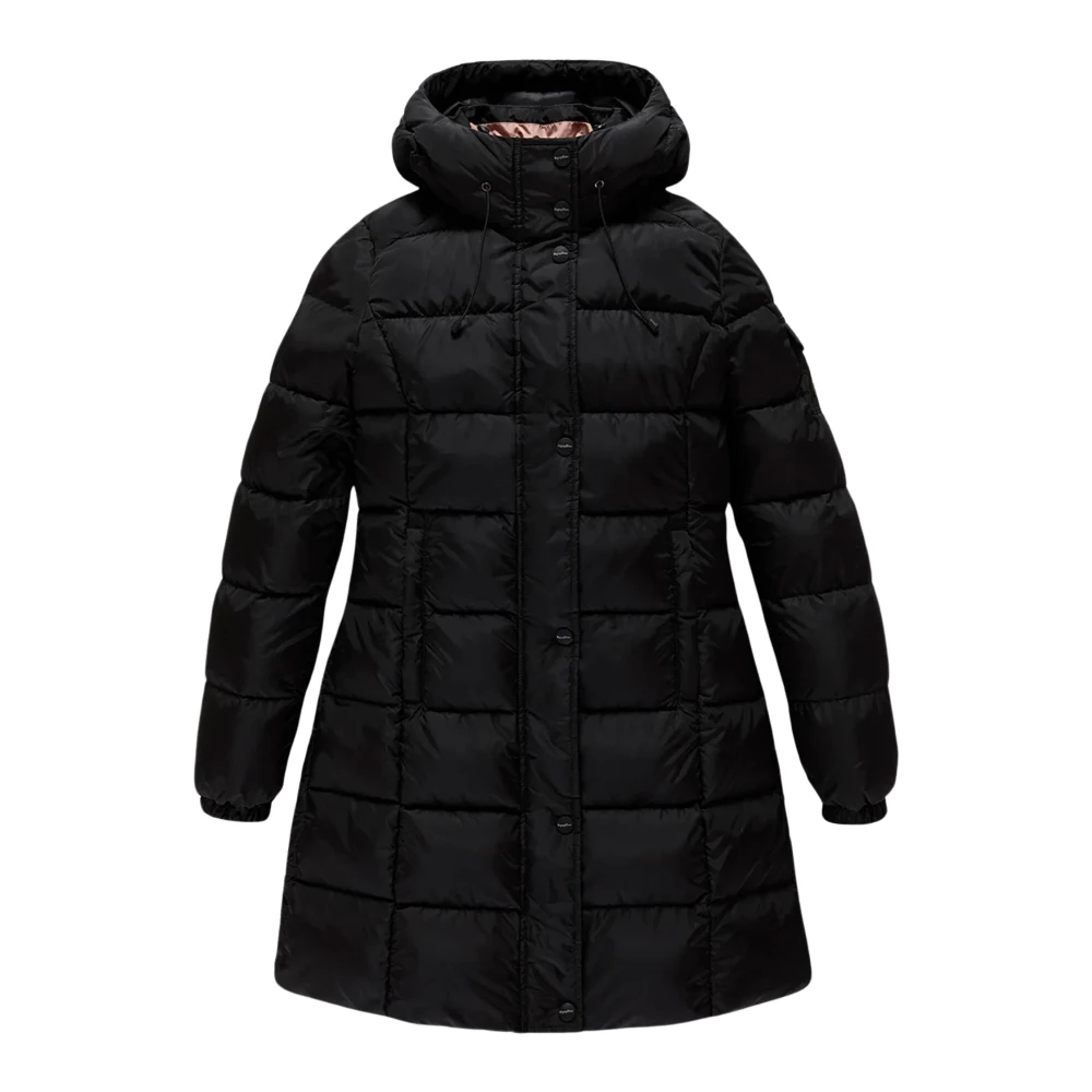 RefrigiWear Lange Pufferjas Black Dames