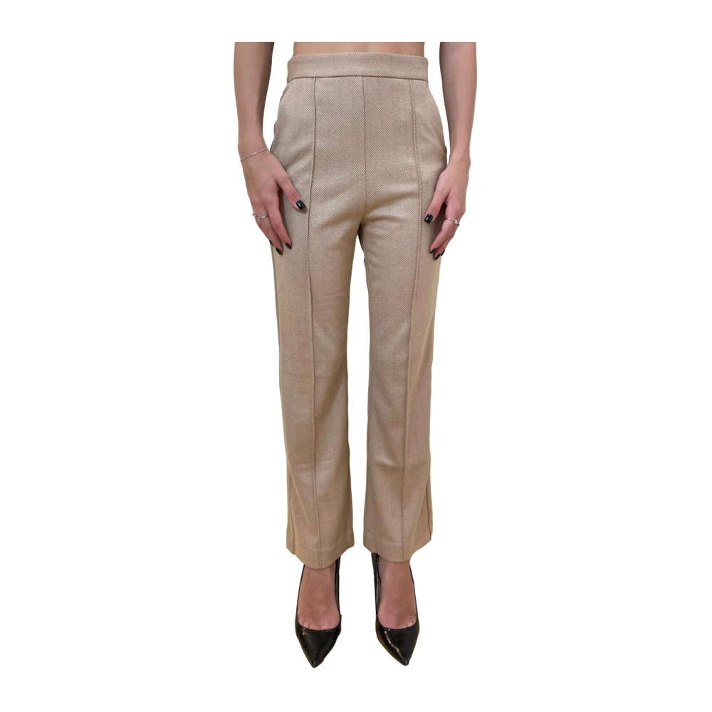 Max Mara Women's Gray Straight Trousers, Xs, Orlanda Pant