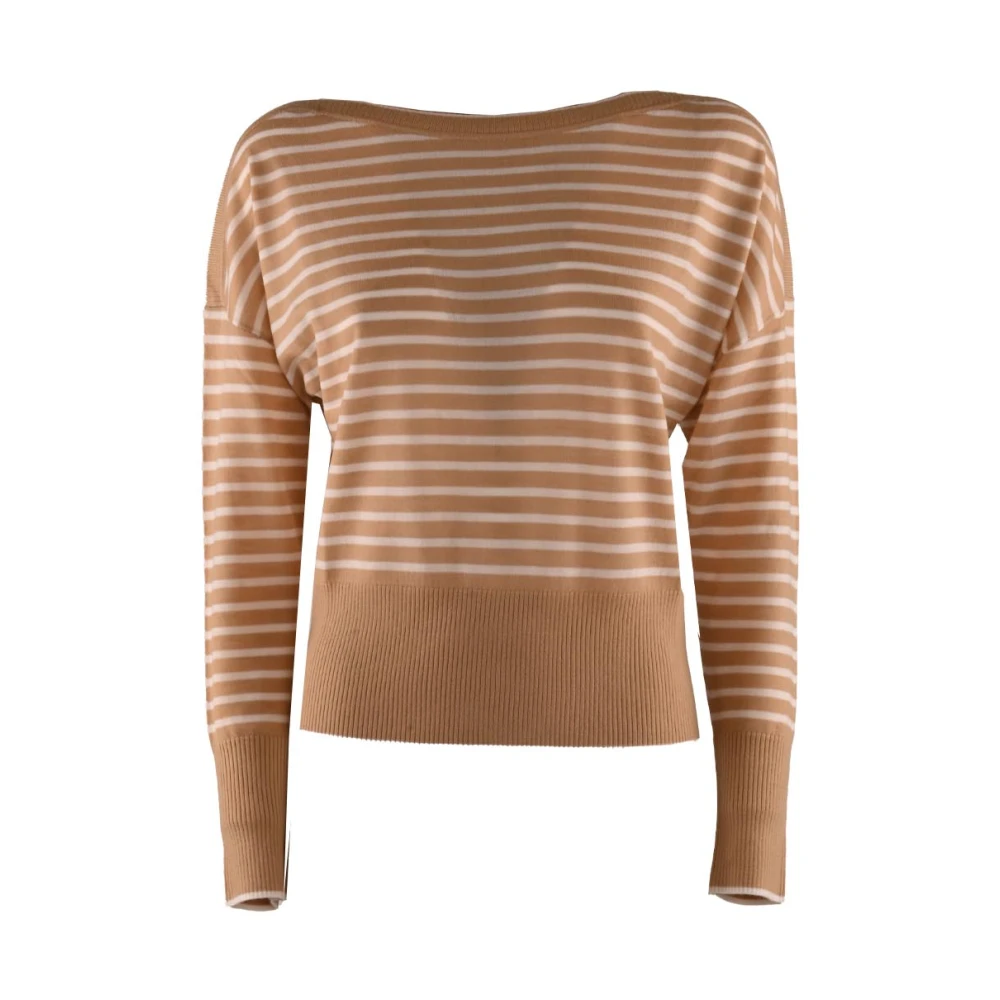 Pennyblack Batwing Wollen Trui Beige Dames
