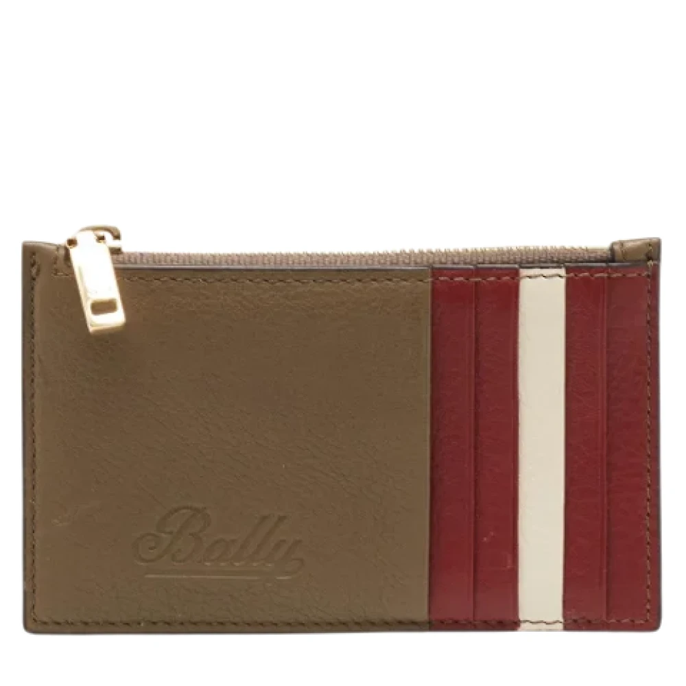 Bally Pre-owned Leather wallets Multicolor Dames