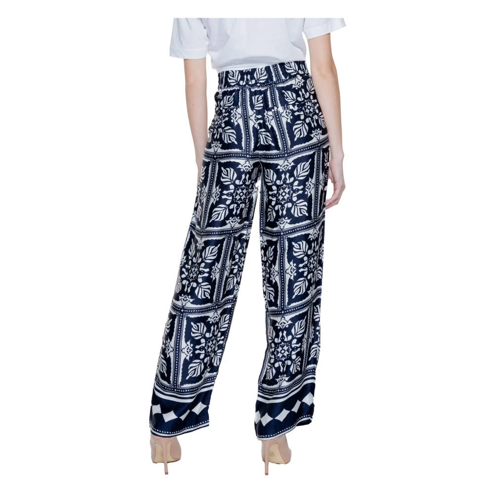 Street One Wijde Palazzo Broek Multicolor Dames