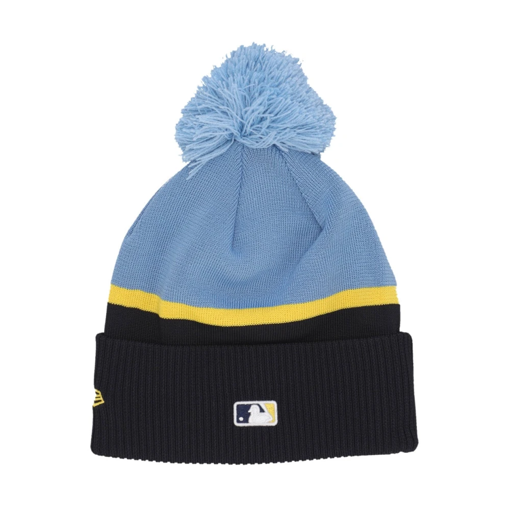 New Era Men's Multicolor Accessories, One Size, Mlb City Connect Knit Beanie Pom Pom