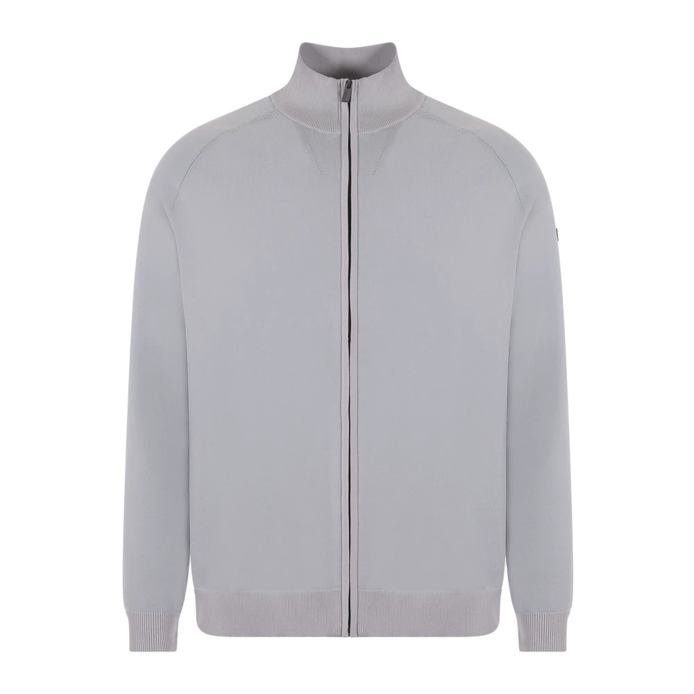 RRD Grijze Cardigan met volledige rits Gray Heren