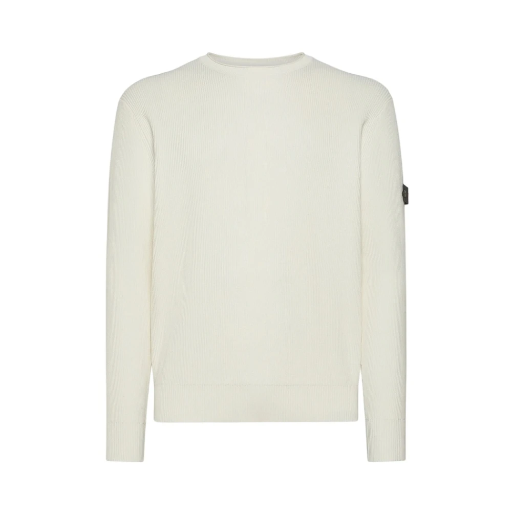Peuterey Beige Round-Neck Knitwear, Male, 2XL, Gargallo Jumper