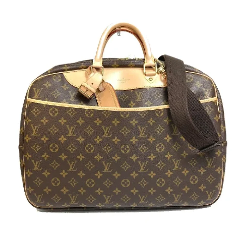 Louis Vuitton Vintage Pre-owned Cotton louis-vuitton-bags Brown Dames