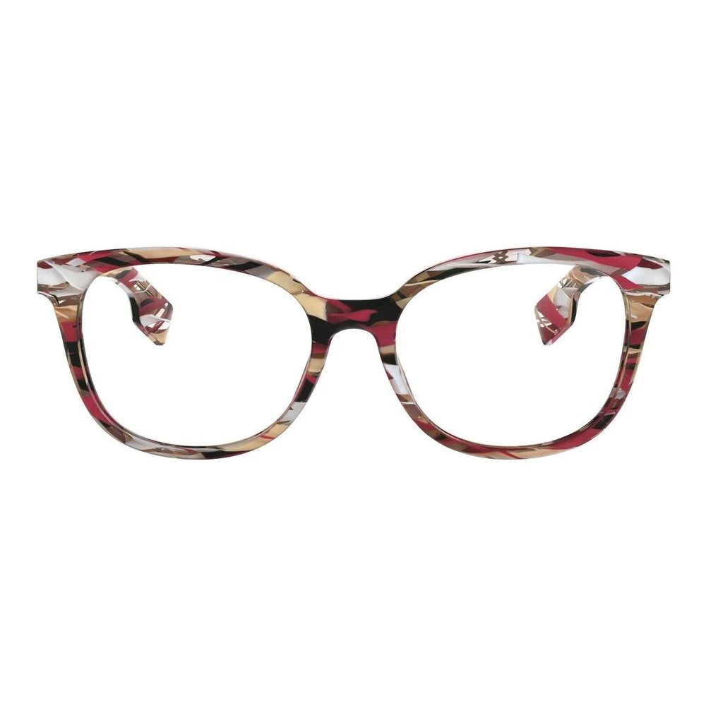 Burberry Striped Check Eyewear Frames Multicolor Unisex